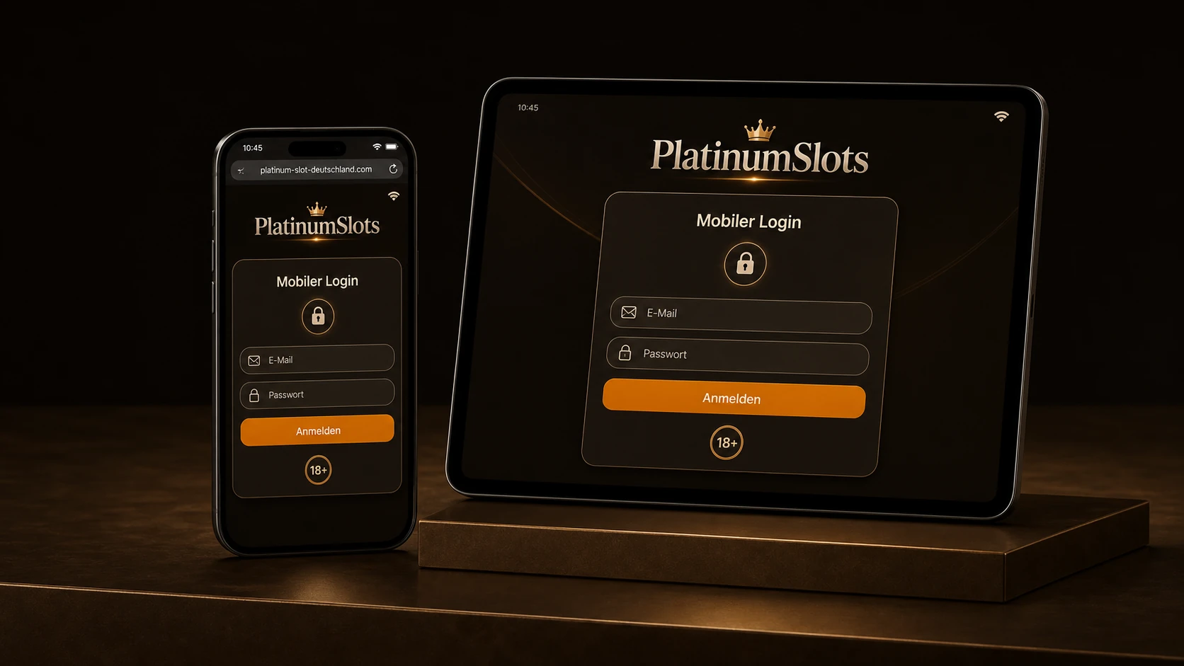 PlatinumSlots Login auf mobilen Geräten