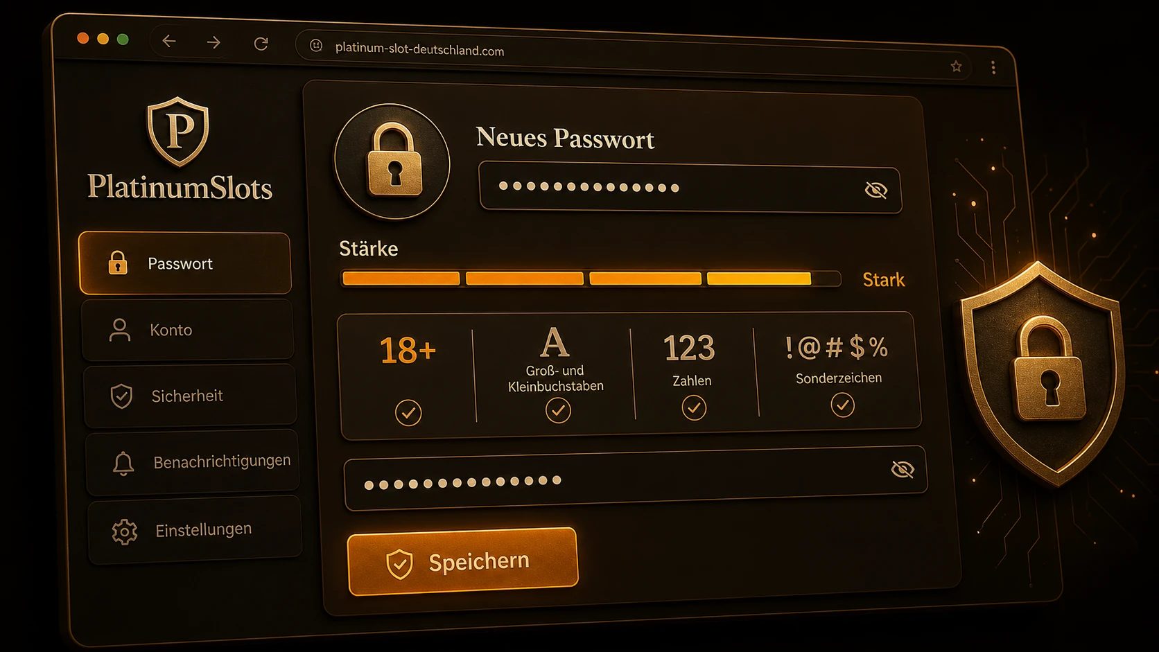 Neues und sicheres Passwort erstellen