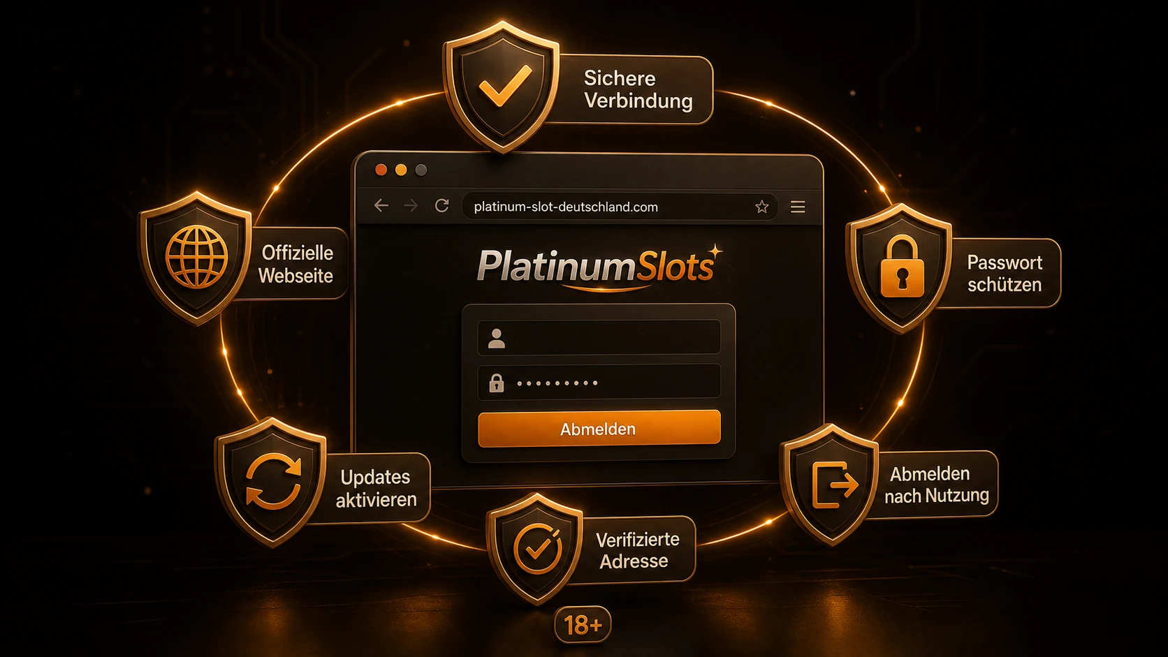 Sicherer Umgang mit dem PlatinumSlots-Konto