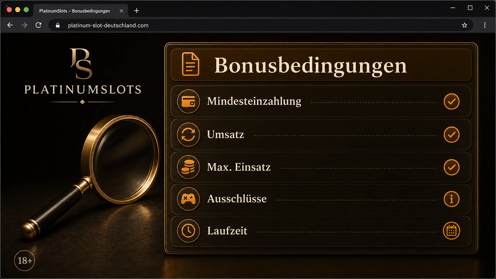 Bonusangebote aufmerksam lesen